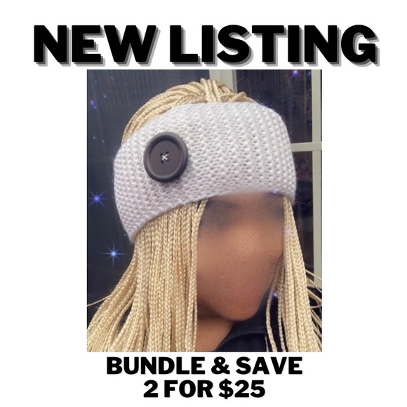 Knit Headband Winter Ear Warmer Wrap Muffs Bundle & Save NWOT - Picture 3 of 10